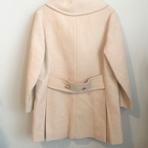 Vintage Double Breasted Camel Coat S - Picture 7 of 12